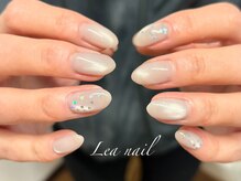 レアネイル(Lea nail)/マグネット×ハートホロ