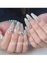 クイーンズビューティーサロン 新宿本店(Queen's beauty salon)/チップ長さ出し10本やり放題