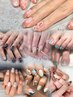 《長さ出し》120分！持ち込みNail☆初回ジェルオフ無料