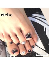 ネイル サロンアンドスクール リッシュ(Nail Salon&School riche)/素敵なフットジェル