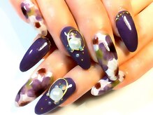 シェル ネイル(Cher nail)/くすみニュアンス【Cher nail】