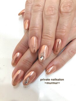 プライベート ネイルサロン マーマ(murmur)/ミラーネイル