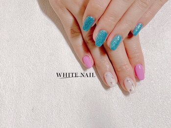ホワイトネイル 武蔵小杉店(WHITE NAIL)/アシメネイル/持ち込み