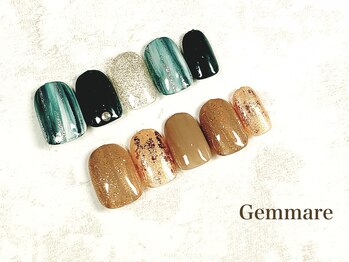 ジェンマーレ 二子玉川店/おしゃれ冬ネイル