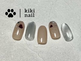 バレンタイン／ハートネイル