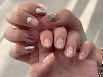 ネイル ヨック(nail Yok)の写真/"パラジェル取扱店"絶妙ニュアンスネイルが人気なサロン◎simple～繊細デザイン～なりたいを実現します!