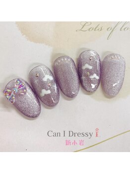 キャンアイドレッシー 新小岩店/春ネイル★ふんわり空風