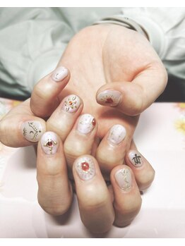 アウラ 新宿西口店(aura)/ネイリスト吉野☆お客様ネイル