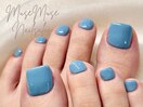 シンプルフットネイル