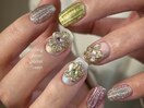 個性派ニュアンスネイル