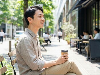 エムネ ラボ 大阪本町(M/NE &nbsp;LAB)の写真/男性の肌悩みに本格アプローチ◎ニキビ・毛穴・テカリ・たるみを改善する韓国エステ技術の本格ケアサロン☆