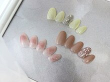 ネイルサロン エーレ 梅田店(Ehre)/4月トレンドコース ¥7700