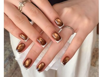 JMネイルスタジオ(JM Nail studio)の写真/【ゴテゴテ10本OK♪豊富なパーツつけ放題コース120分¥12980】個性的で華やかなネイルで気分も上がる♪