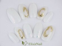 エリクサーネイル 西武新宿(Elixir Nail)/定額a  シンプル/クーポン使用