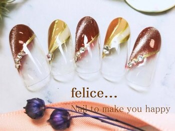 フェリーチェ 川間店(felice)/【定額ネイル】¥8980