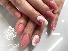 ネイルスタジオ アンビエント 表町店(Nail Studio ambient)/たらしこみネイル