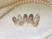 ウィズ フェリーク/大理石風ネイル