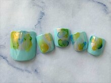 ホームネイルサロン 戸田 ミハ フルーラ(Home Nail Salon Mija Flura)/フットニュアンス　I612FN