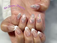 アン ジョーヌドラゴ/【自爪ネイル】アシメネイル