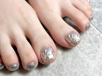 テラス(TERRACE)/凸凹ミラー　フットネイル