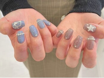 ラッシュラブ 梅田店(Lash love)/シンプルネイルネイルアート