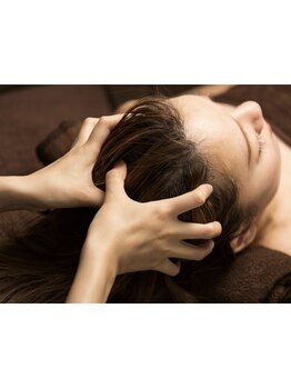 ヘッドスパで癒されたい