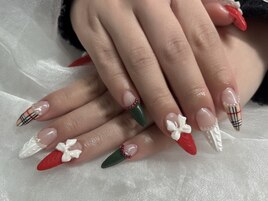 クリスマスニットネイル★