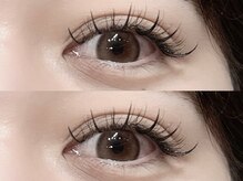 Makea福岡天神店【上下まつげパーマ/LEDマツエク/眉毛サロン】【2/28NEW OPEN(予定)】/束感マツエク＊フラットラッシュ