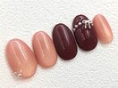 【定額】5490円★リボンネイル