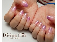 キイコネイル(kiiko.nail)/ピンクパープルグラデネイル