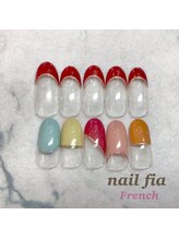 ネイルフィア(Nail Fia)/ハンド　定額フレンチコース