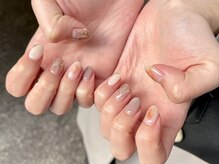 ア―ジュポシェフリル 天神西通り店(age poche Frill)/ニュアンスネイル