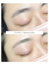 メリーラッシュ 八戸店/アイブロウbefore&after