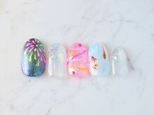 エーケーヒルズ 代々木上原(AK hills)/夏ネイル