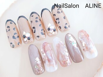 ネイルサロン アリーヌ(ALINE)/【定額】VIPコース¥8900