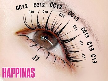 ハピナス 栄本店(HAPPINAS)/マツエク/ワンホンデザイン