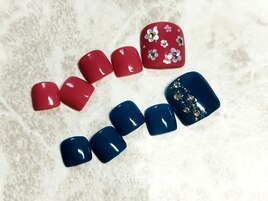親指のワンポイント♪