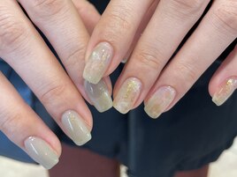 くすみグリーンニュアンス