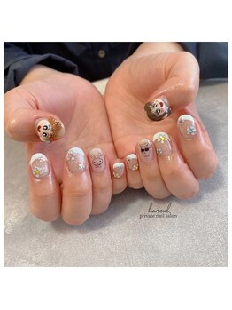 お花×女の子【3Dオーダー】