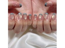 マニクラ(manicura)の雰囲気（マグネットフレンチ）