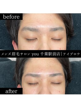 ユー 千葉駅前店(you)/メンズ眉毛/メンズ眉/千葉駅