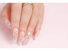 アモ(amo.)/春ネイル