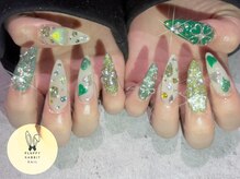 フラッフィーラビットネイル(fluffy rabbit nail)/Y2K ウィッシュコア クローバー
