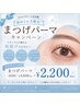 【期間限定・口コミ投稿】選べるデザイニングまつげパーマ¥3,850→2,200