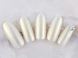 オーロラビジューネイル☆