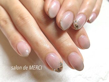 サロン ド メルシー(Salon de MERCI)/グレージュカラグラ☆