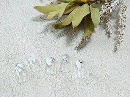 シンプル定額　クリアネイル