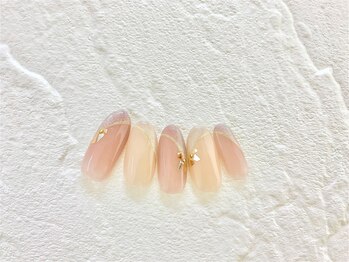 ネイルサロン アミ(Amie)/きれいめマグネットフレンチ☆