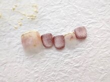 シキ(shiki)/FOOTニュアンスネイル￥6800