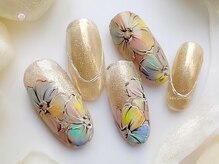 ネイリックス 栄ガスビル(NAILX)/マグネットネイルにアートを♪